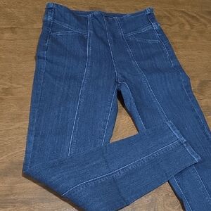Liverpool Dark Blue Women's Skinny Jeans leggins Size 6 Casul‎ Excellent Condit.